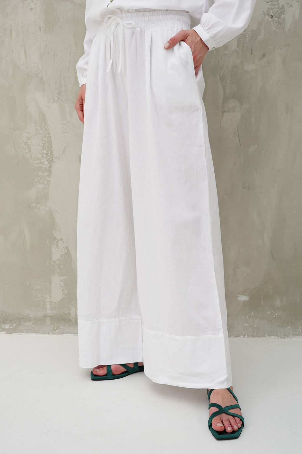 Palazzo Linen Pants