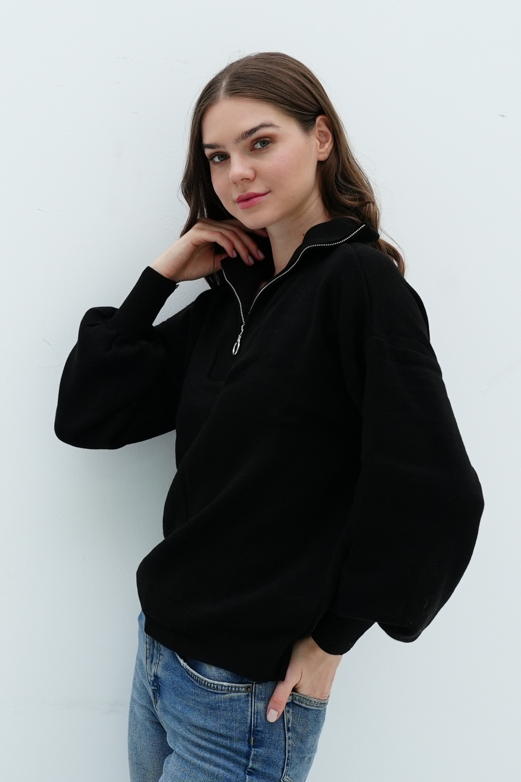 Women Sweater Pull On