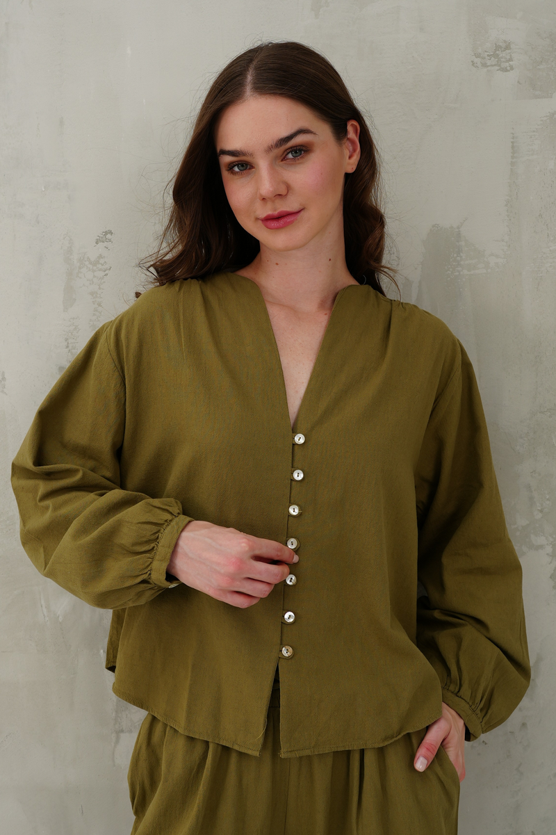 LINEN SHIRT