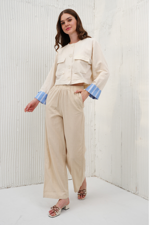 Palazzo Linen Pants