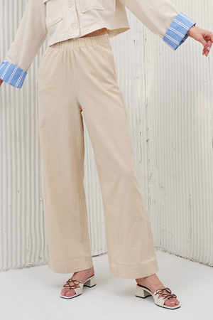 Palazzo Linen Pants