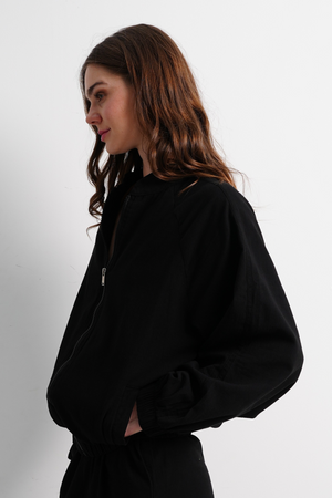 Women Linen Zipper